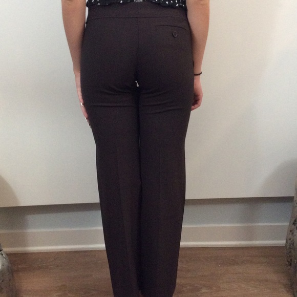 BCBGMAXAZRIA brown dress pants, size 2 - Picture 4 of 4